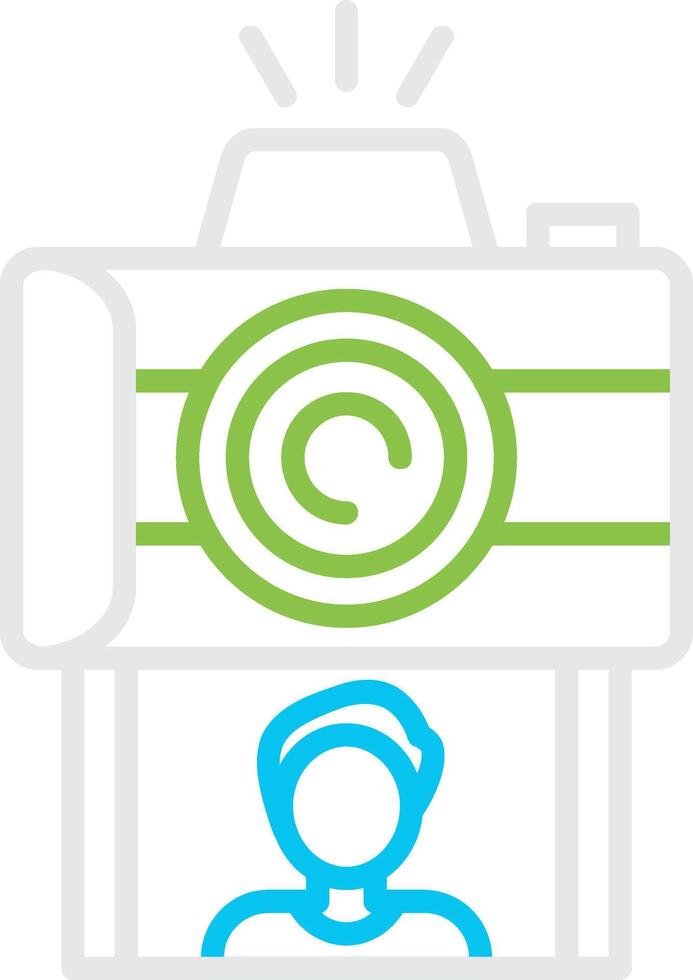 Instant Photos Creative Icon Design vector