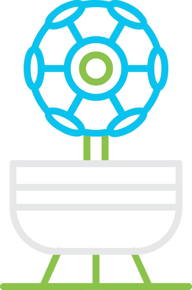 Space Camera Creative Icon Design vector