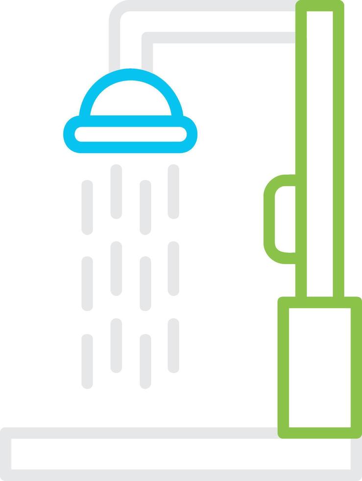 Shower Creative Icon Design vector
