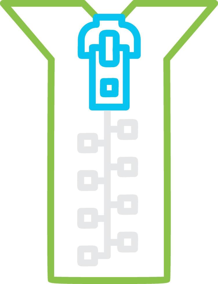 Zip Creative Icon Design vector