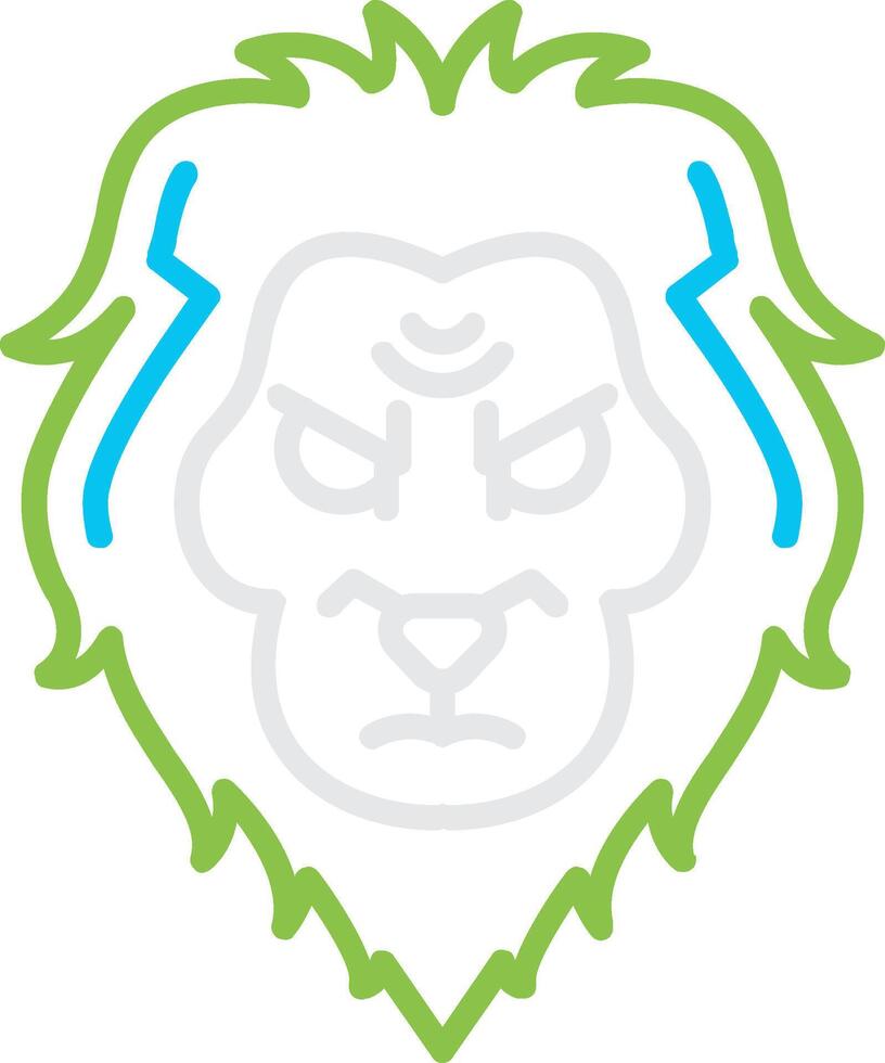 Lion Creative Icon Design vector