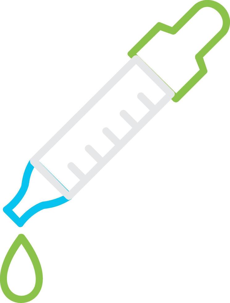 Dropper Creative Icon Design vector