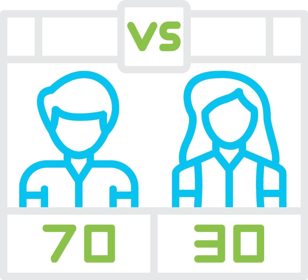 Poll Creative Icon Design vector