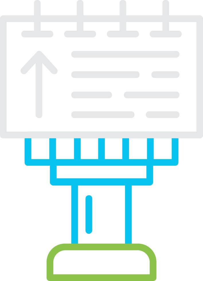 Sign board Creative Icon Design vector