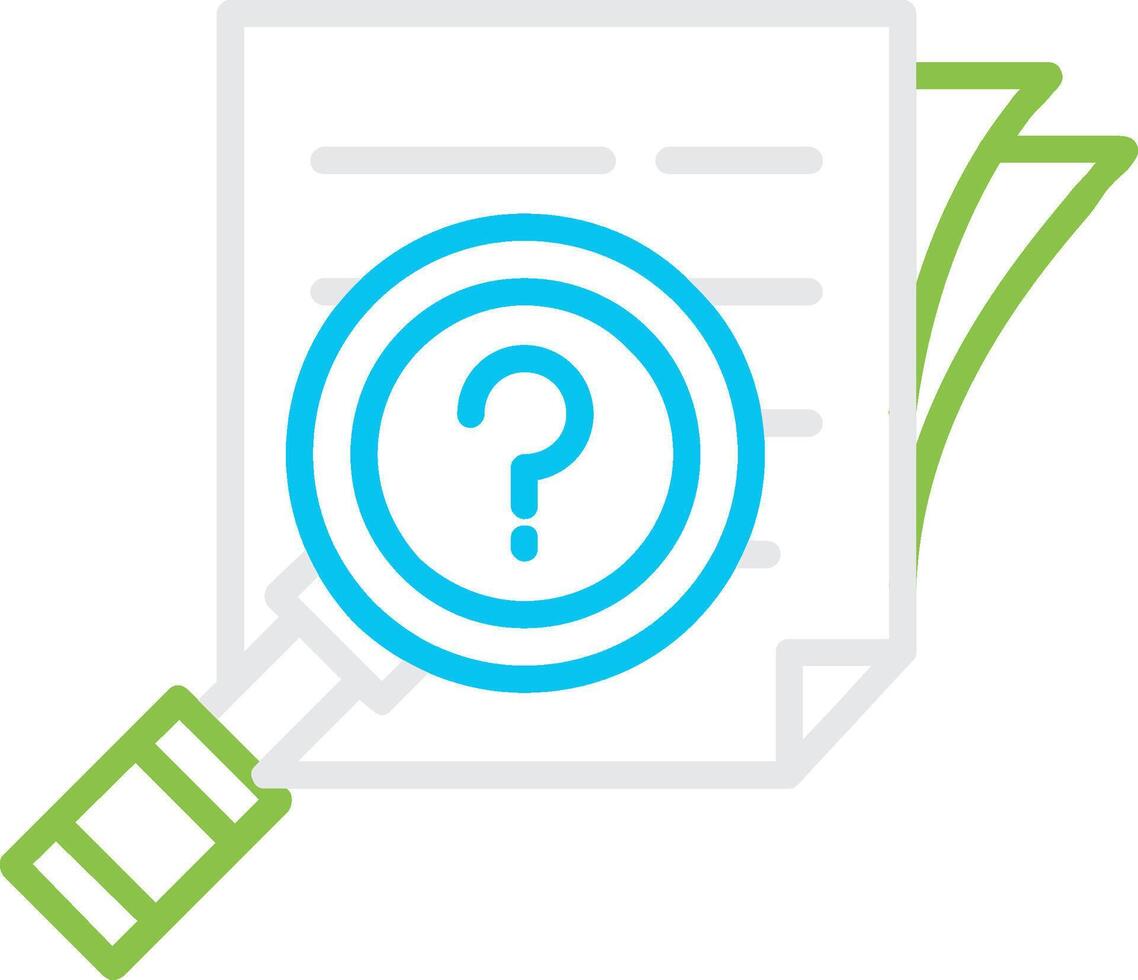 Investigation Creative Icon Design vector