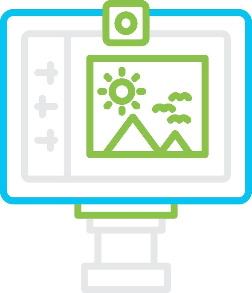 Lcd Creative Icon Design vector