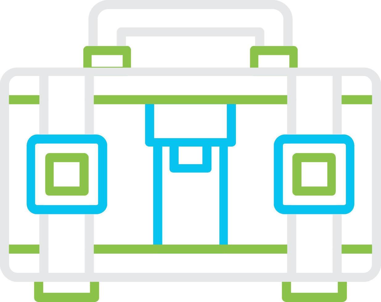 Luggage Creative Icon Design vector