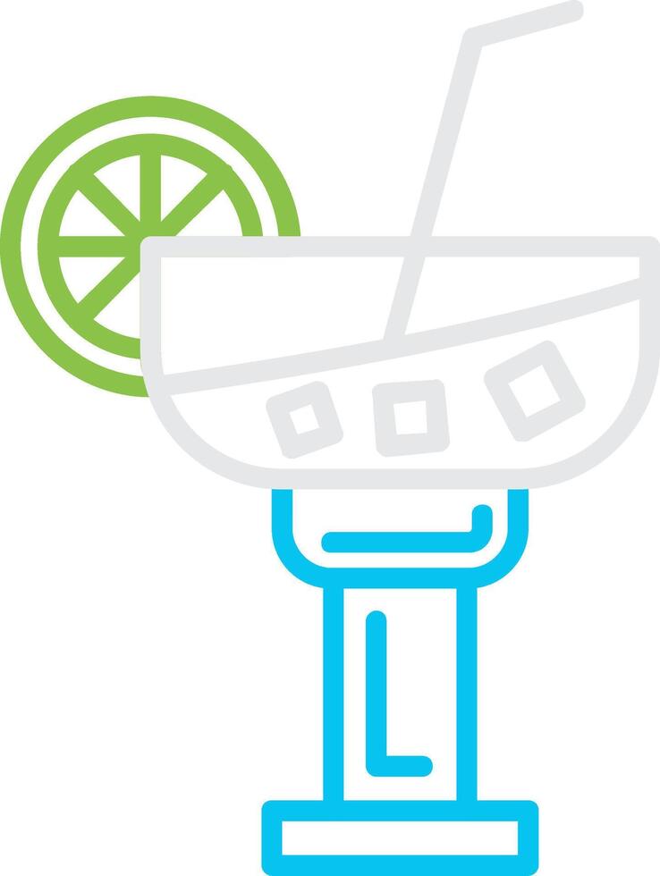 Margarita Creative Icon Design vector