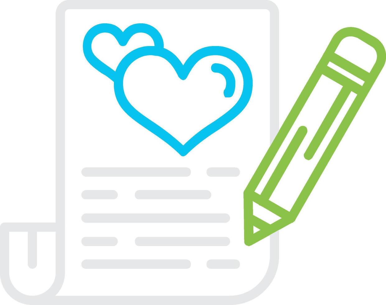 Writing Creative Icon Design vector