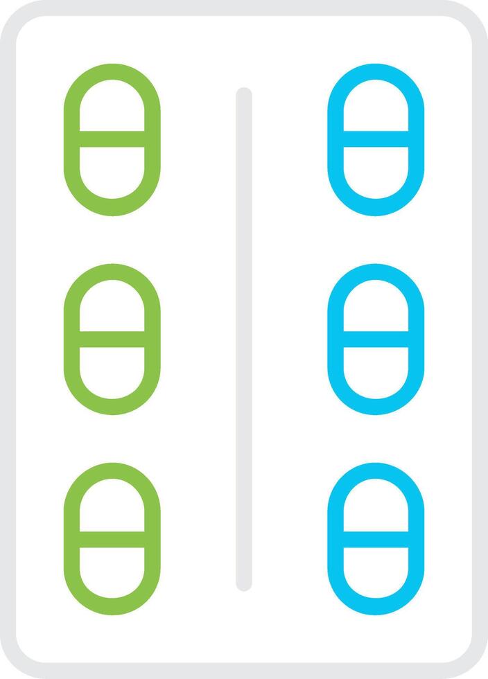 Pills Creative Icon Design vector