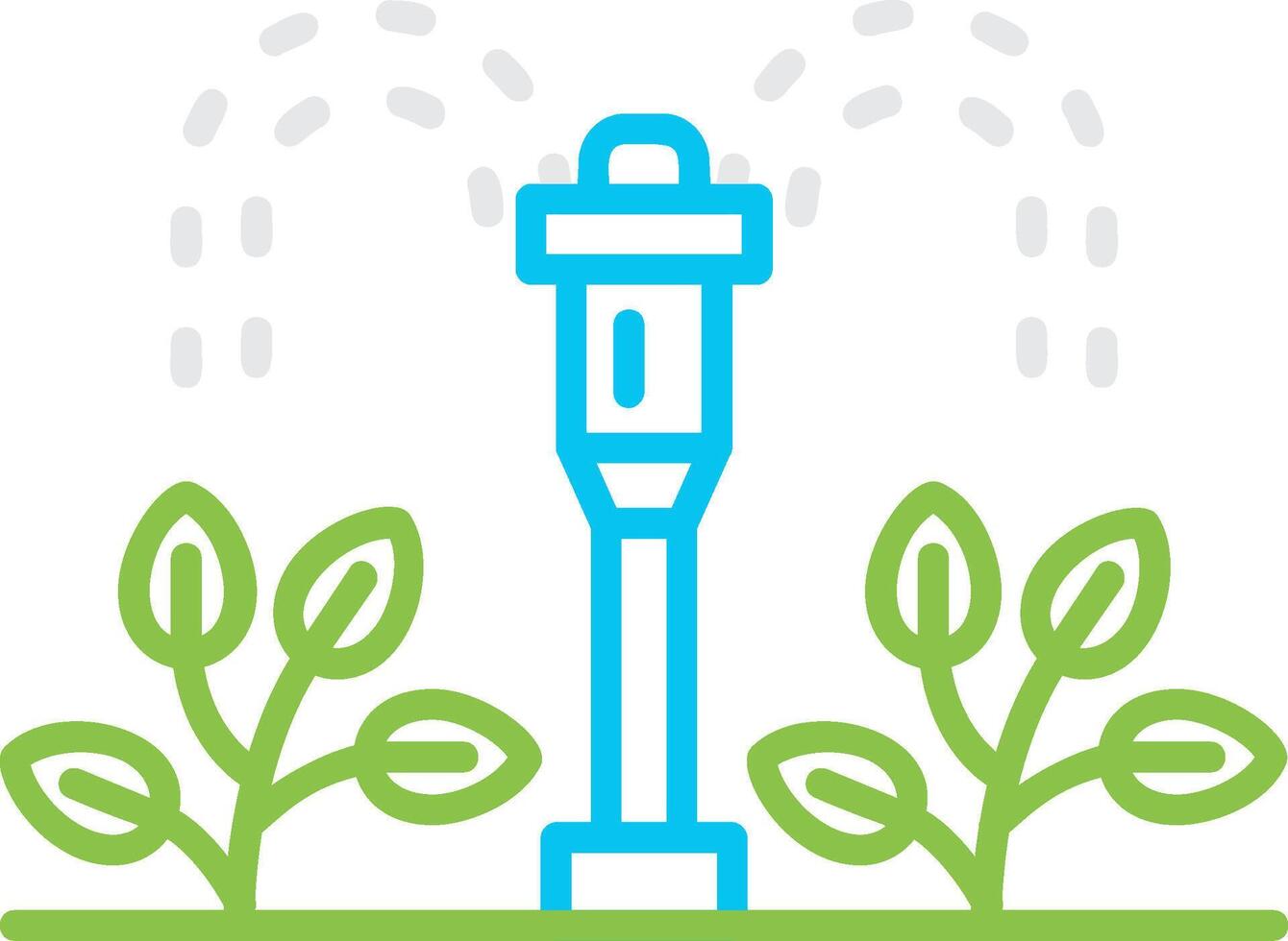 Sprinkler Creative Icon Design vector