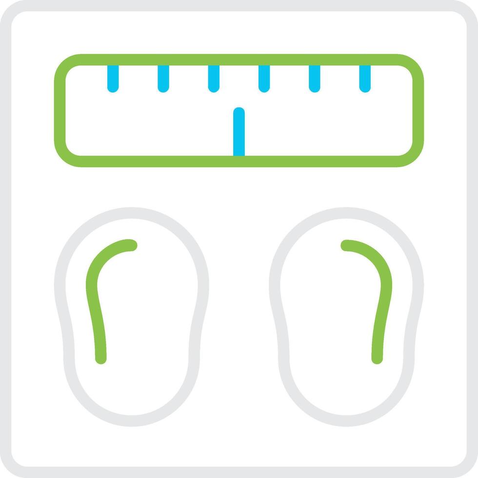 Weight Creative Icon Design vector