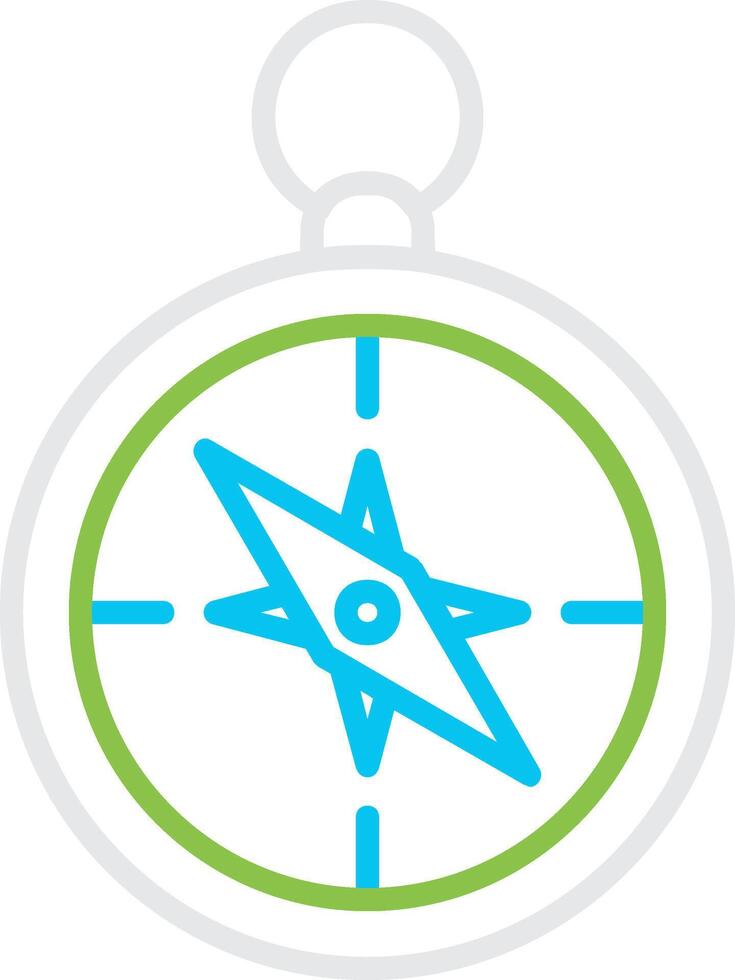 Compass Creative Icon Design vector