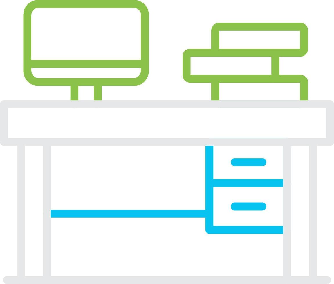 Desk Creative Icon Design vector