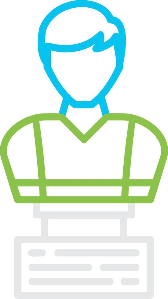 Sculpture Creative Icon Design vector