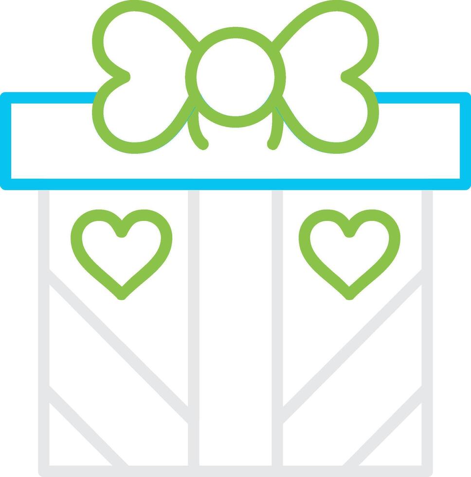 Wedding Gift Creative Icon Design vector