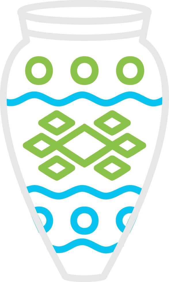 Vase Creative Icon Design vector