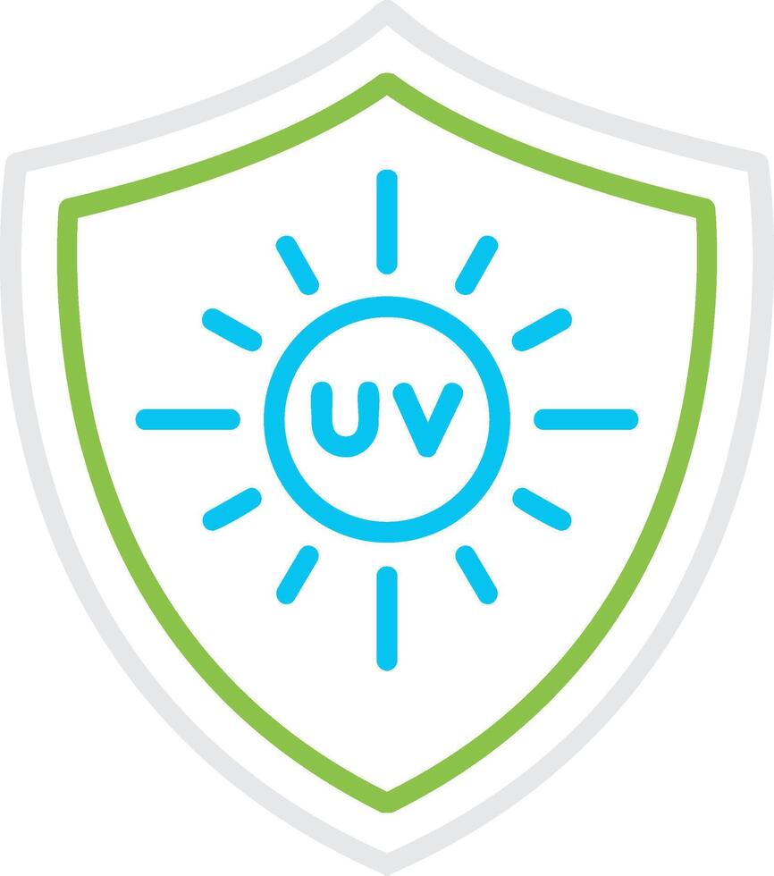 Uv Creative Icon Design vector