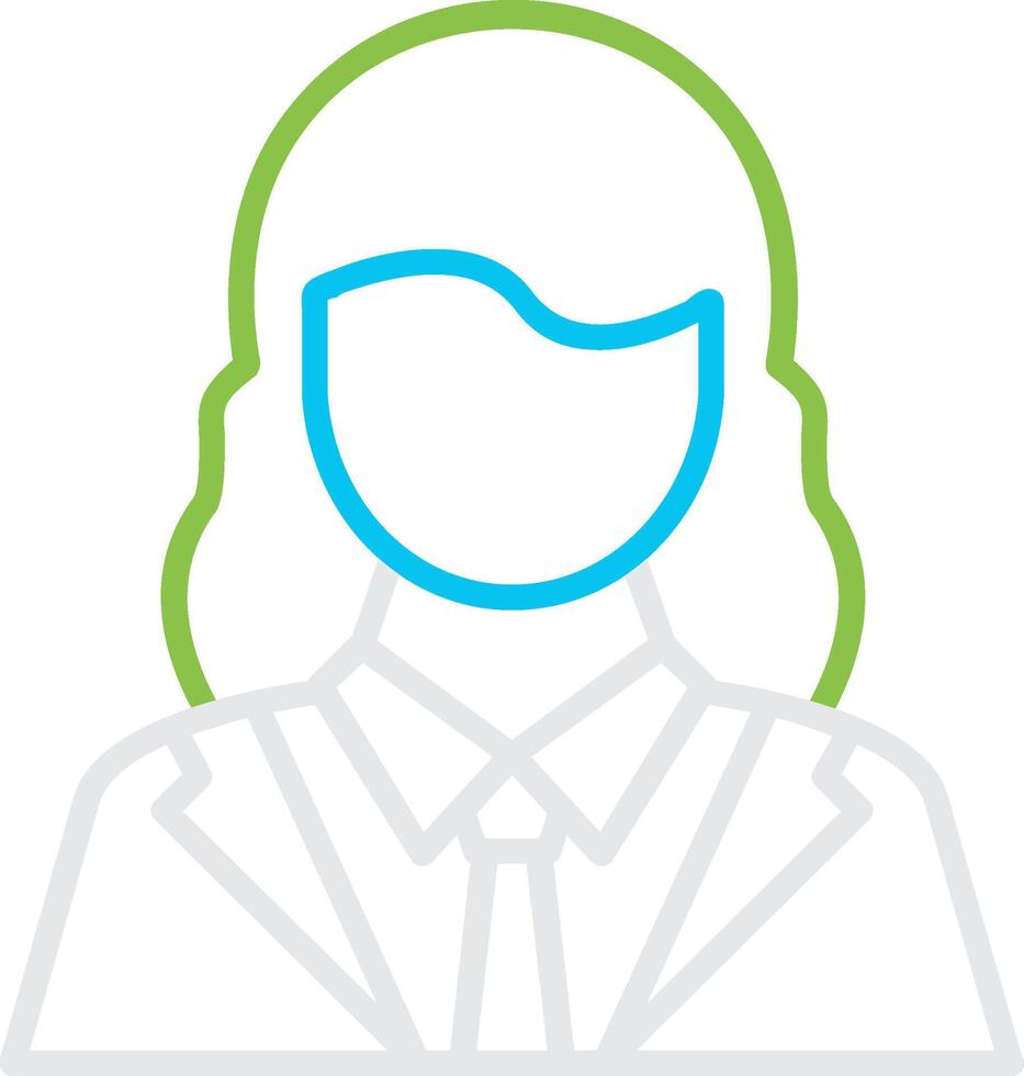 Lawyer Creative Icon Design vector