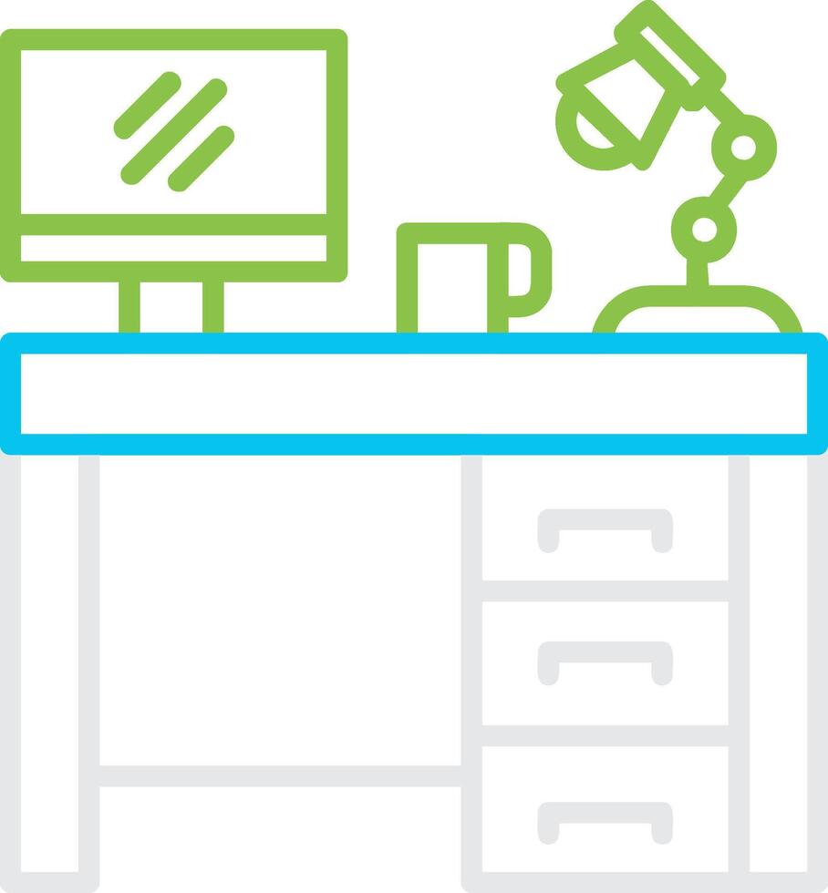 Desk Creative Icon Design vector