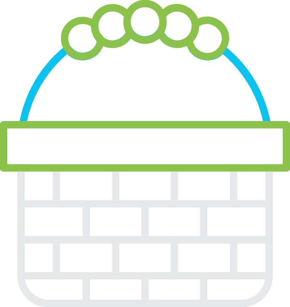 Basket Creative Icon Design vector