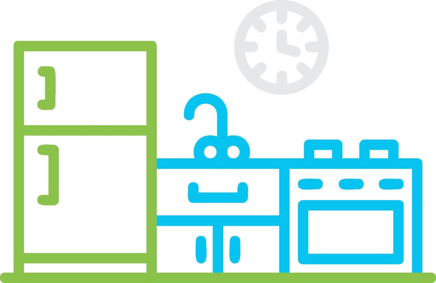 Kitchen Creative Icon Design vector