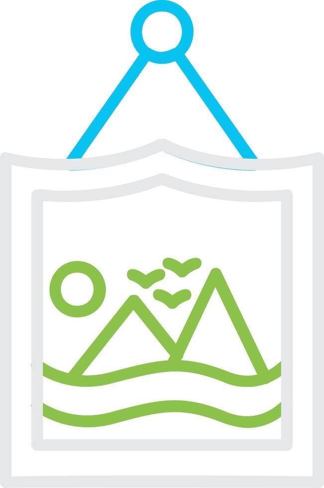 Frame Creative Icon Design vector