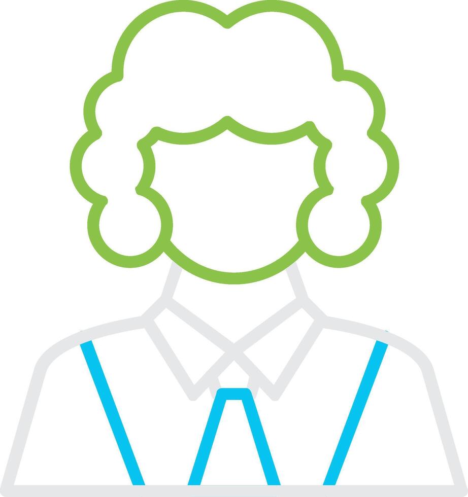 Judge Creative Icon Design vector