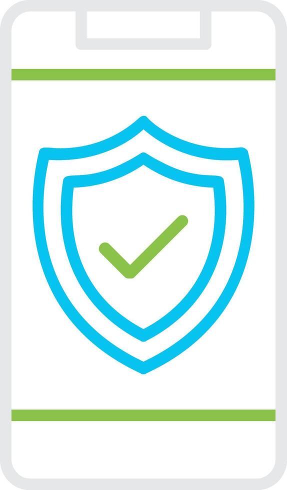 Phone Insurance Creative Icon Design vector