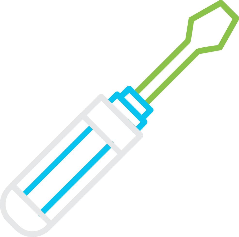 Screwdriver Creative Icon Design vector