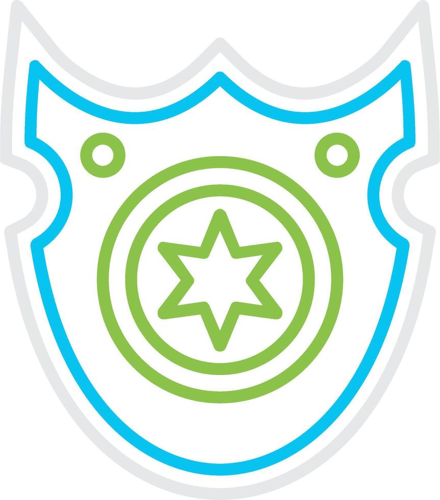 Badge Creative Icon Design vector