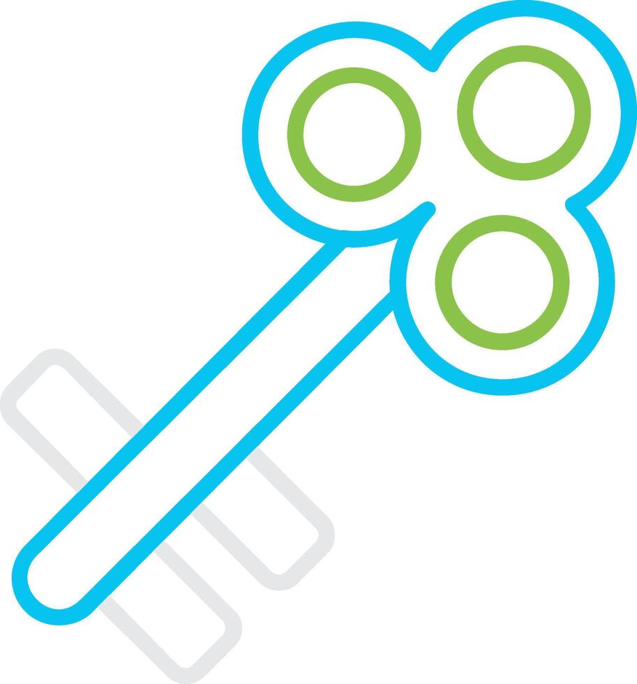 Key Creative Icon Design vector