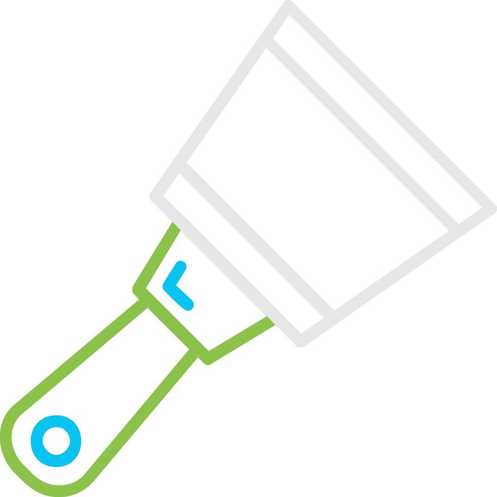Paint Scraper Creative Icon Design vector
