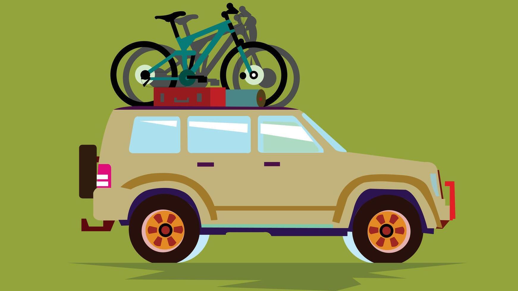 Professional cycling kit icons isolated illustration vector