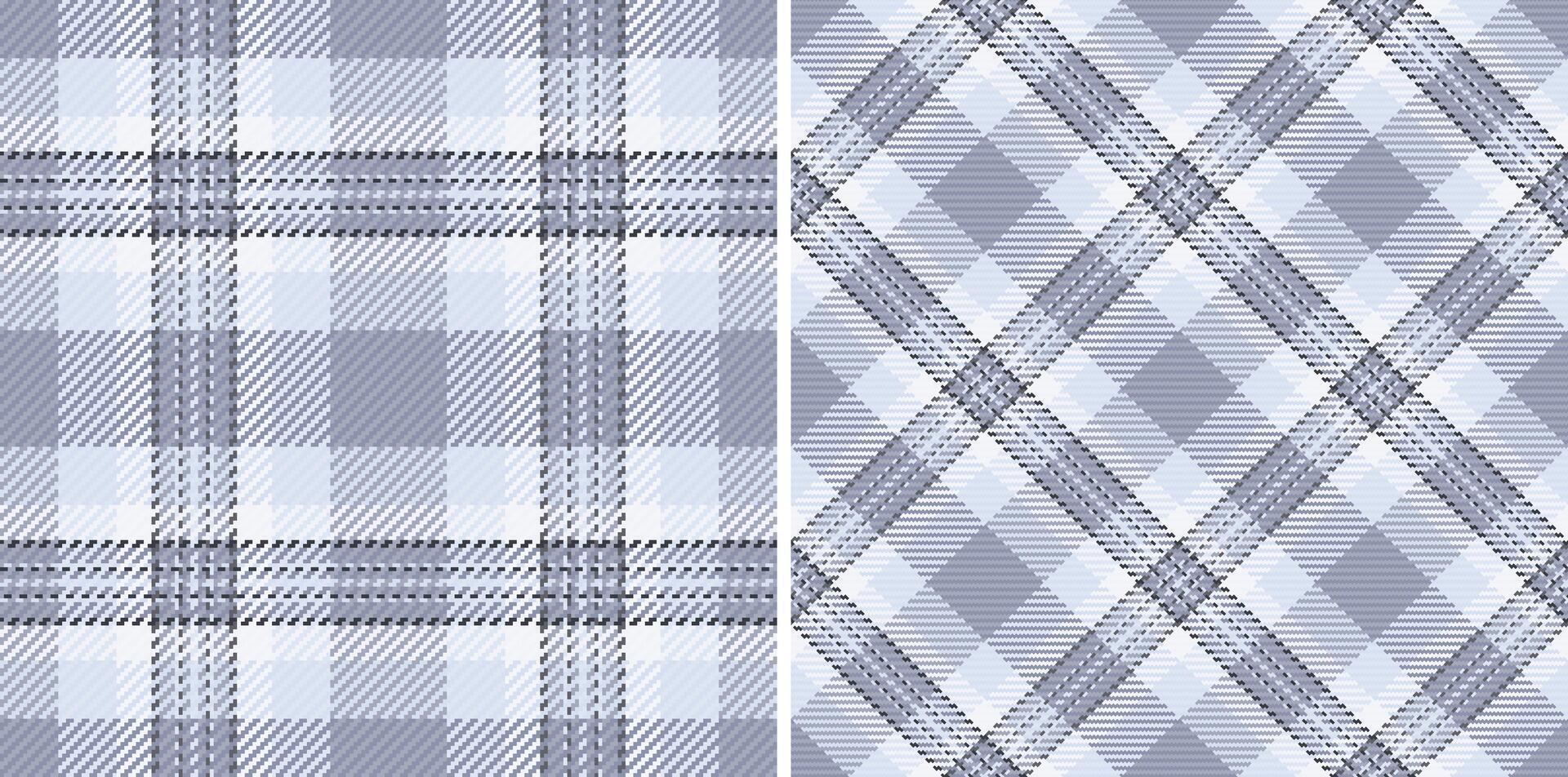 Check seamless of background texture plaid with a tartan textile pattern fabric. vector