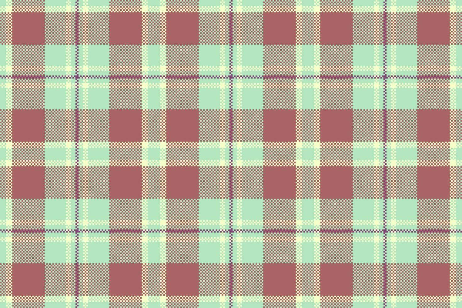 Background seamless fabric of pattern check with a tartan textile texture plaid. vector