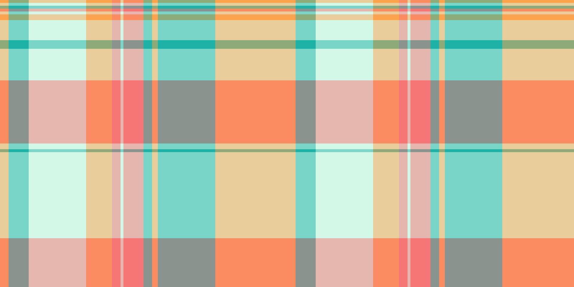 Wrapping seamless check background, expressive pattern tartan. Oriental fabric texture textile plaid in light and amber colors. vector