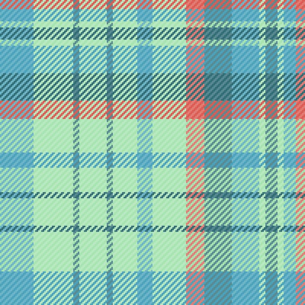 Pattern fabric textile of check plaid seamless with a texture tartan background. vector