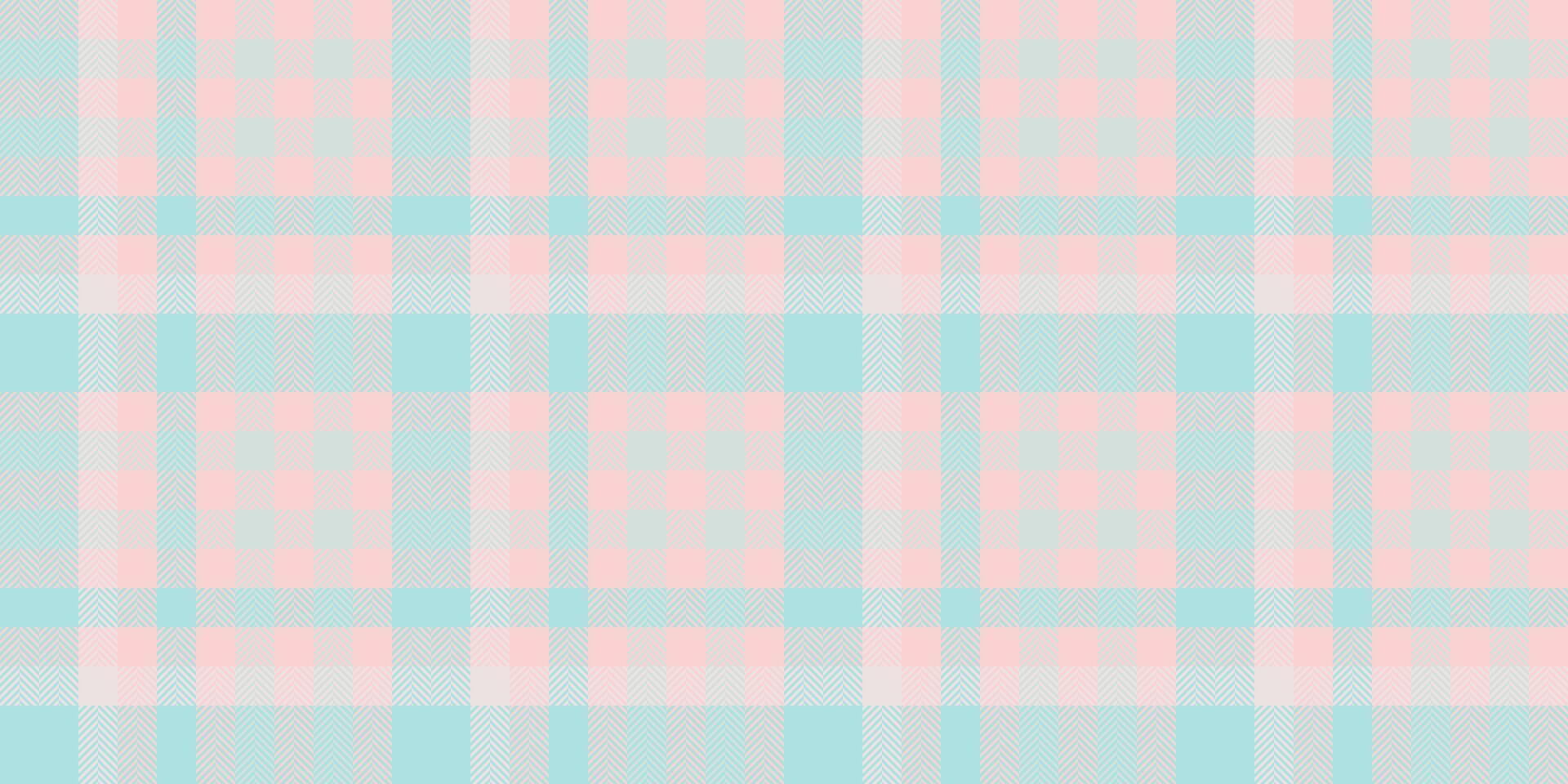 Canvas tartan textile pattern, holiday check plaid. 1960s background fabric seamless texture in light and powder blue colors. vector