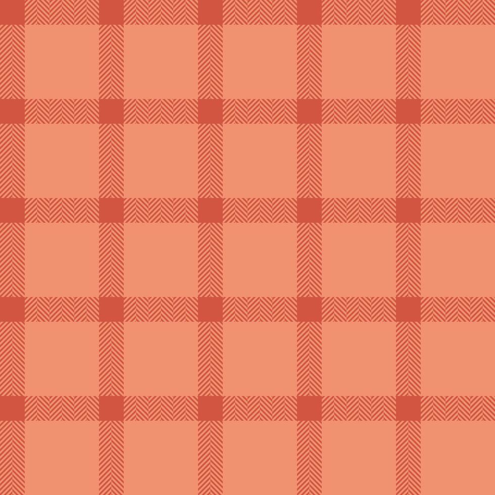 Plaid check pattern. Seamless fabric texture. Tartan textile print. vector