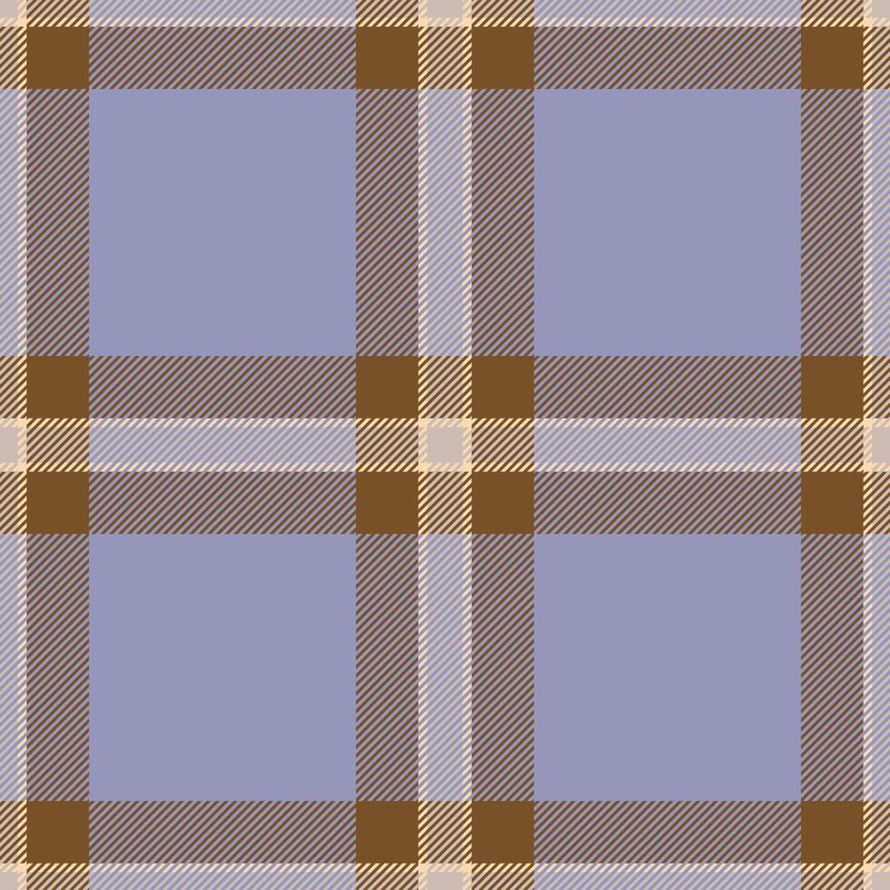 Plaid seamless pattern in blue. Check fabric texture. textile print. vector