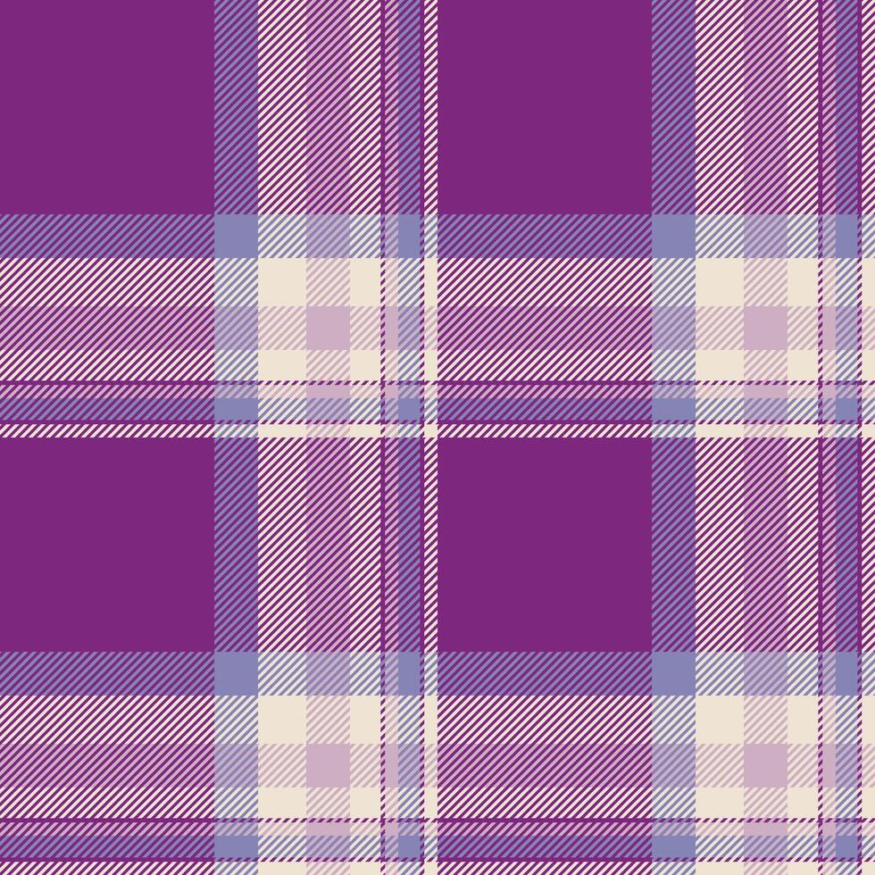 Plaid seamless pattern. Check fabric texture. textile print. vector