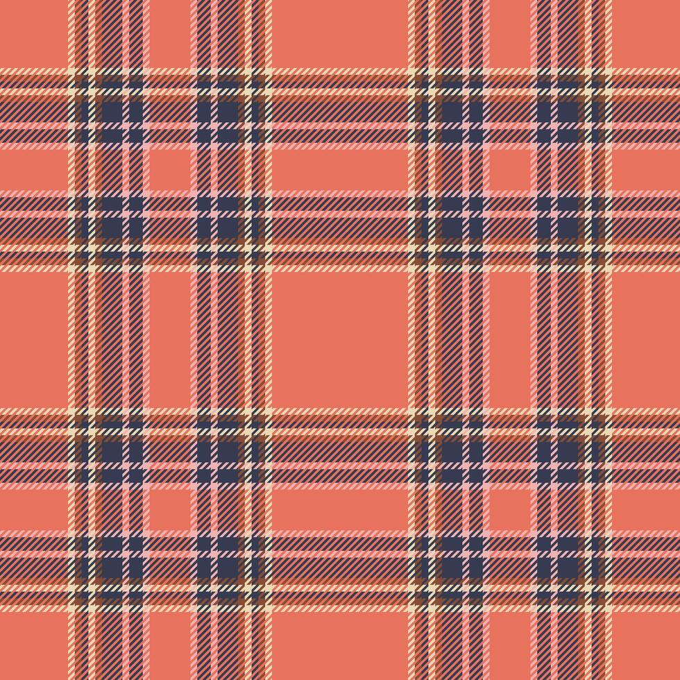 Plaid seamless pattern. Check fabric texture. textile print. vector