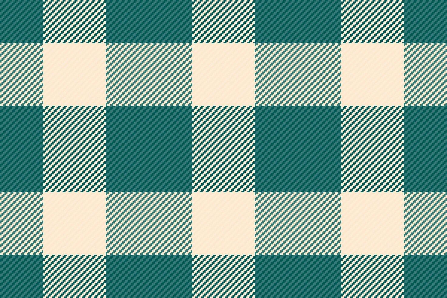 Seamless background texture of plaid pattern with a fabric check tartan textile. vector