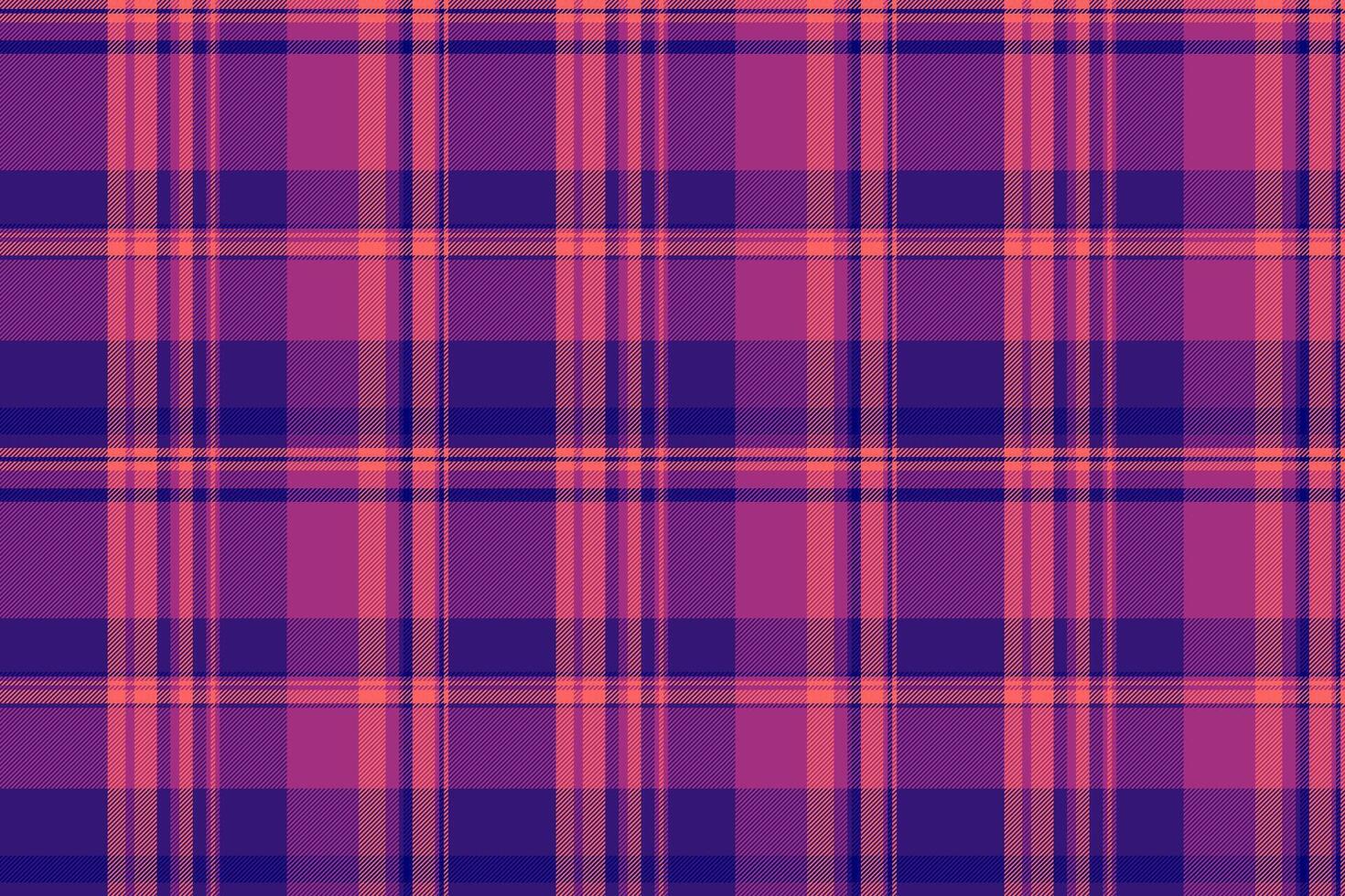 Background textile pattern of tartan plaid with a seamless check fabric texture. vector