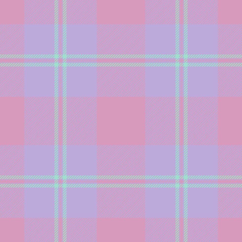 texture pattern of background check textile with a seamless fabric plaid tartan. vector