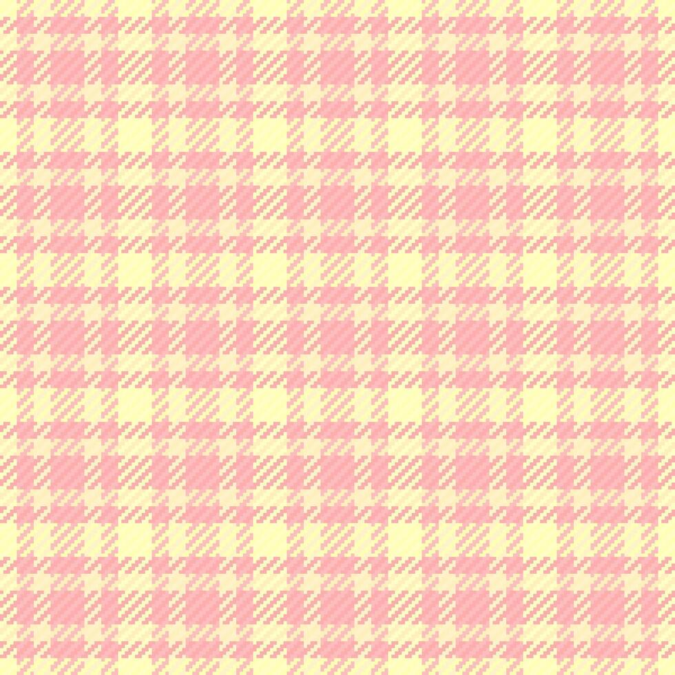 Back to school seamless textile, book check fabric plaid. Suite texture pattern background tartan in light and red colors. vector
