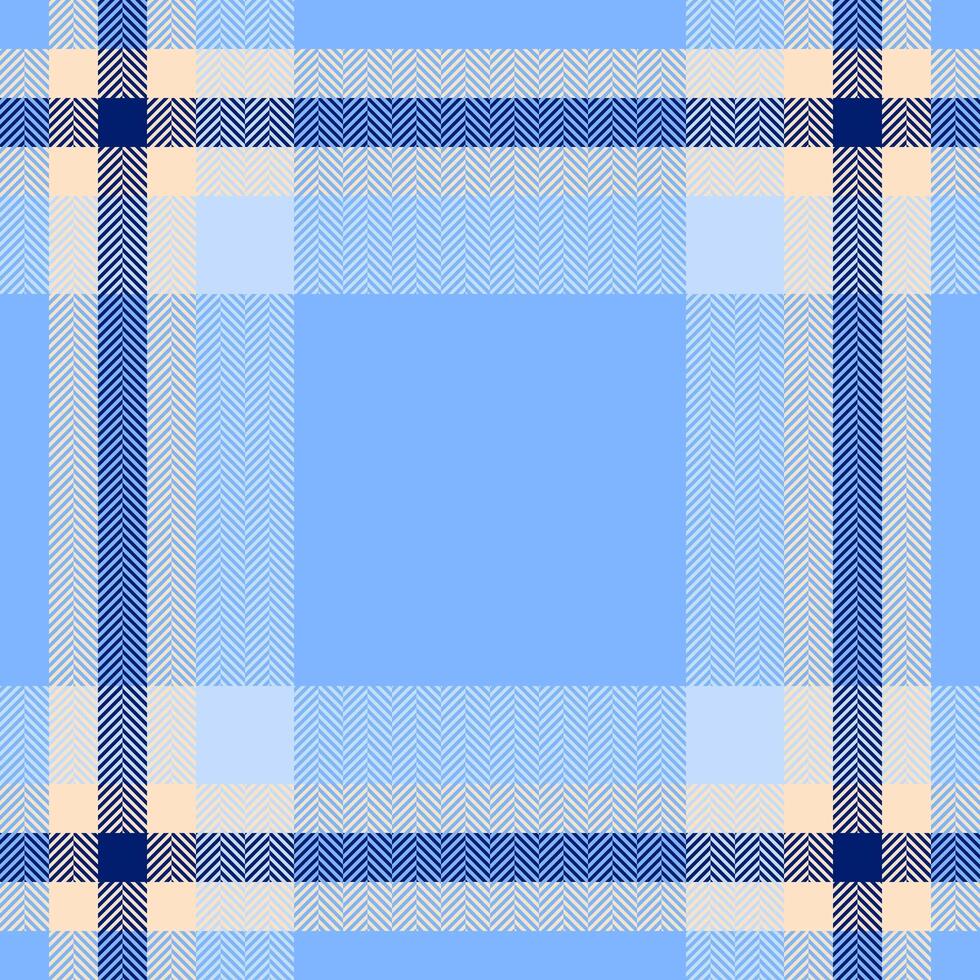 Fabric textile pattern of check plaid texture with a background seamless tartan. vector