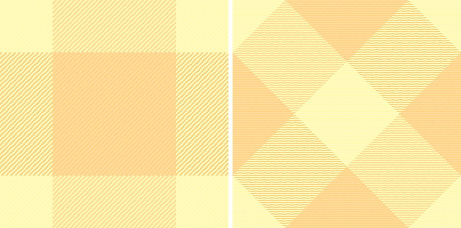 background check of textile texture tartan with a seamless pattern plaid fabric. vector