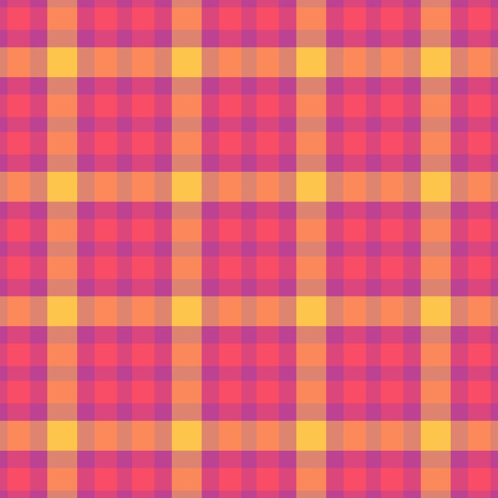Tartan pattern of fabric check seamless with a textile plaid texture background. vector